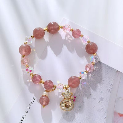 Lucky money bag charm