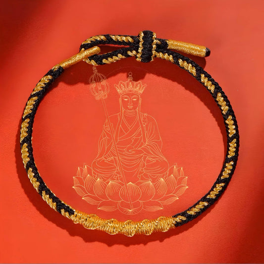 Rooster Red String Bracelet for Protection & Peace