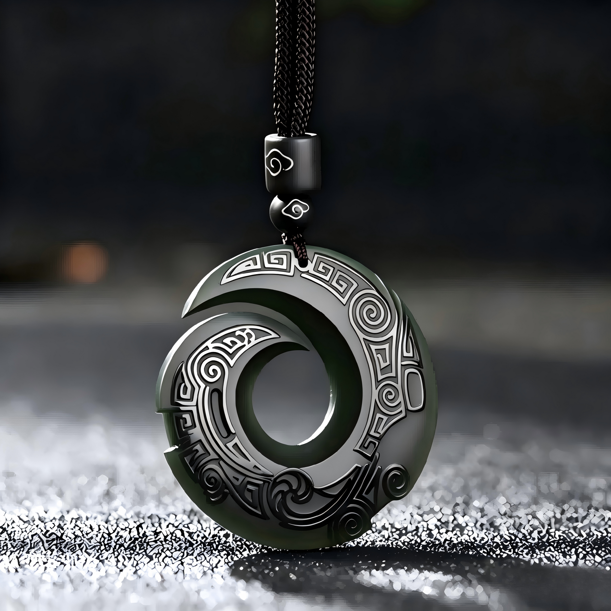 Hetian Jade Peace Pendant – Turn Luck, Grounding & Protection