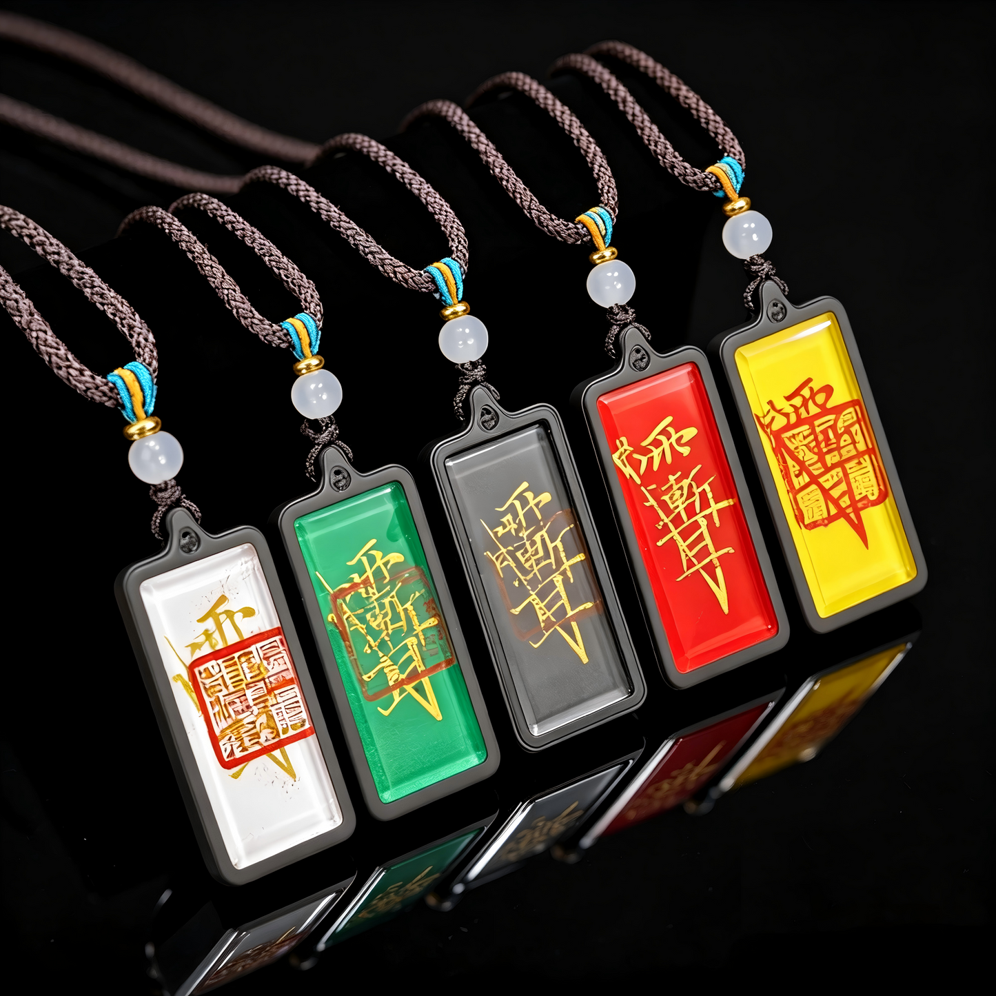 North Star Sigil – Thunderstruck Wood Pendant Amulet
