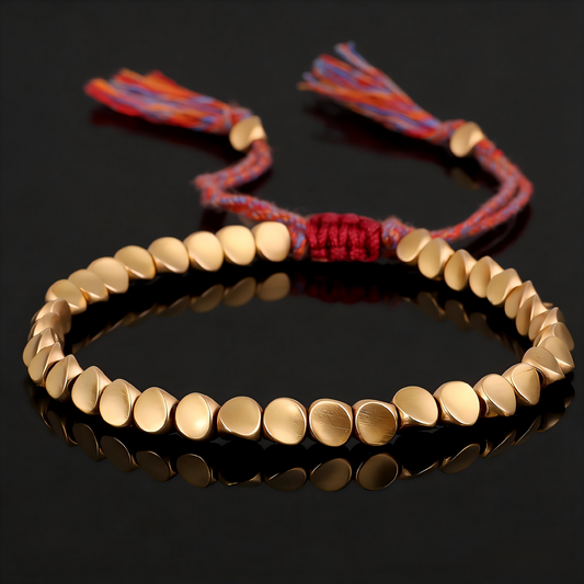 Copper Bead Bracelet  Metal of Venus, Attracts Love & Abundance